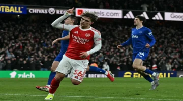 أرسنال ينفرد بصدارة البريميرليغ ونيوكاسل يلحق هزيمة موجعة بفريق تشلسي ميدانياً